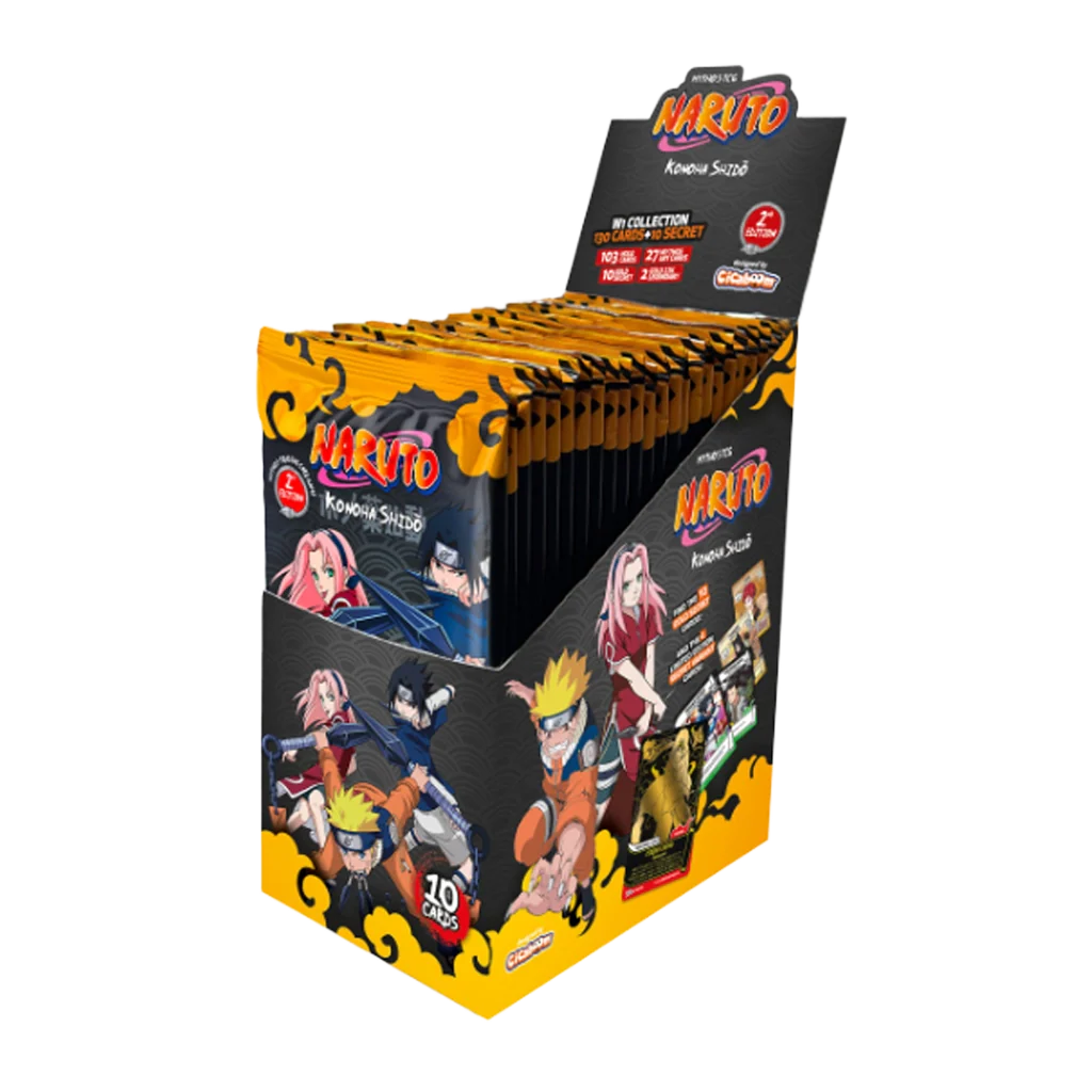 5x Booster Naruto Konoha Shido Bundle (2. Edition)