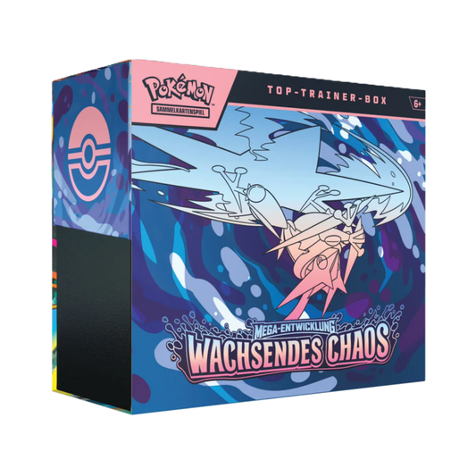 Pokémon TCG: Wachsendes Chaos (ME04) – Top Trainer Box TTB [DE]