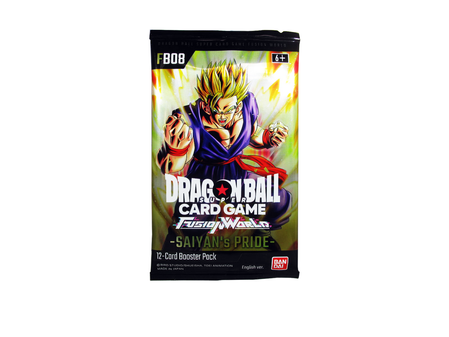 Dragon Ball Super Card Game – Fusion World – Saiyan’s Pride (FB08) [ENG]