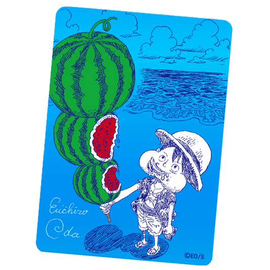 Luffy Natsucomi Watermelon 2026 Promo Signed Oda