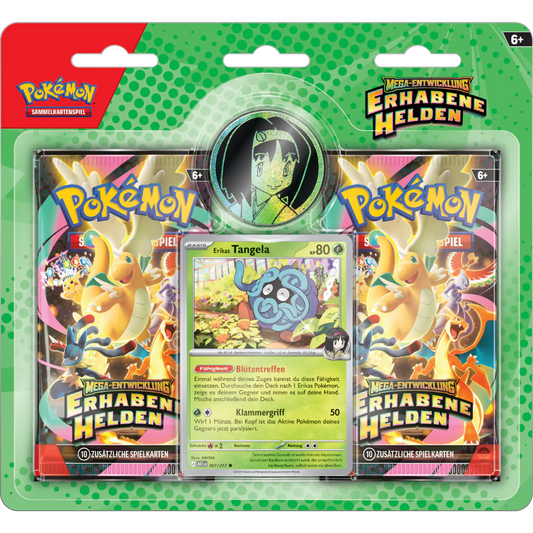 Pokémon TCG Erhabene Helden 2er Blister (DE)