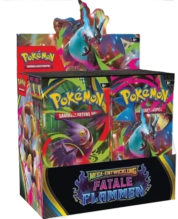 Pokémon TCG: Fatale Flammen (ME02) – Display 36er [DE]