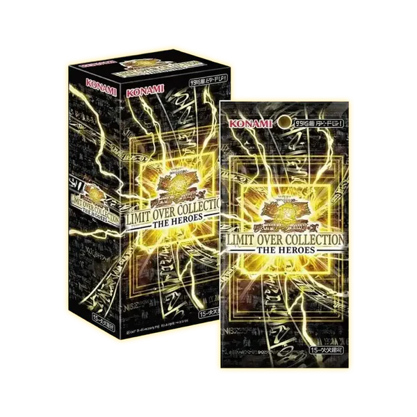 Yugioh - LIMIT OVER COLLECTION THE HEROES Display [JP]