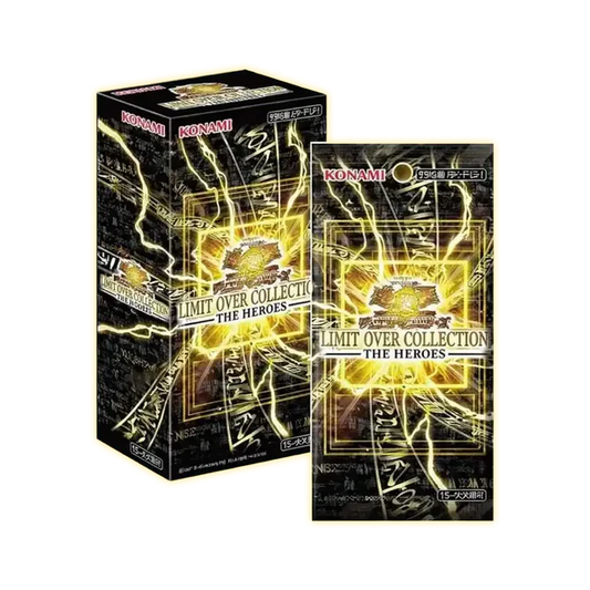 Yugioh - LIMIT OVER COLLECTION THE HEROES Display [JP]